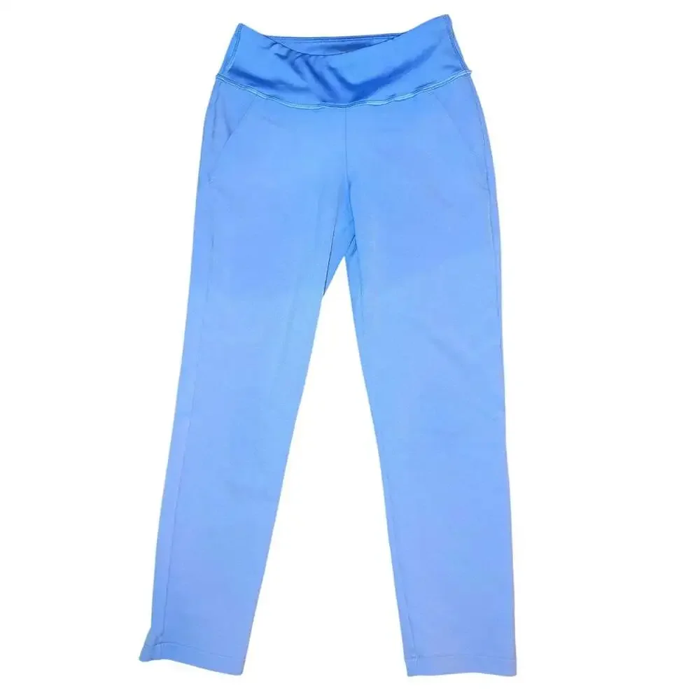 Puma Girls Medium Golf Performance Pants Blue Youth 8-10 Stretch